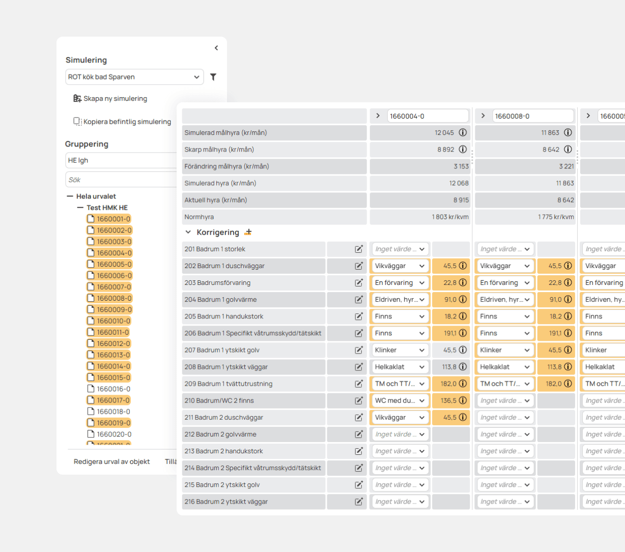 INSIKT-Hyra-Simulering
